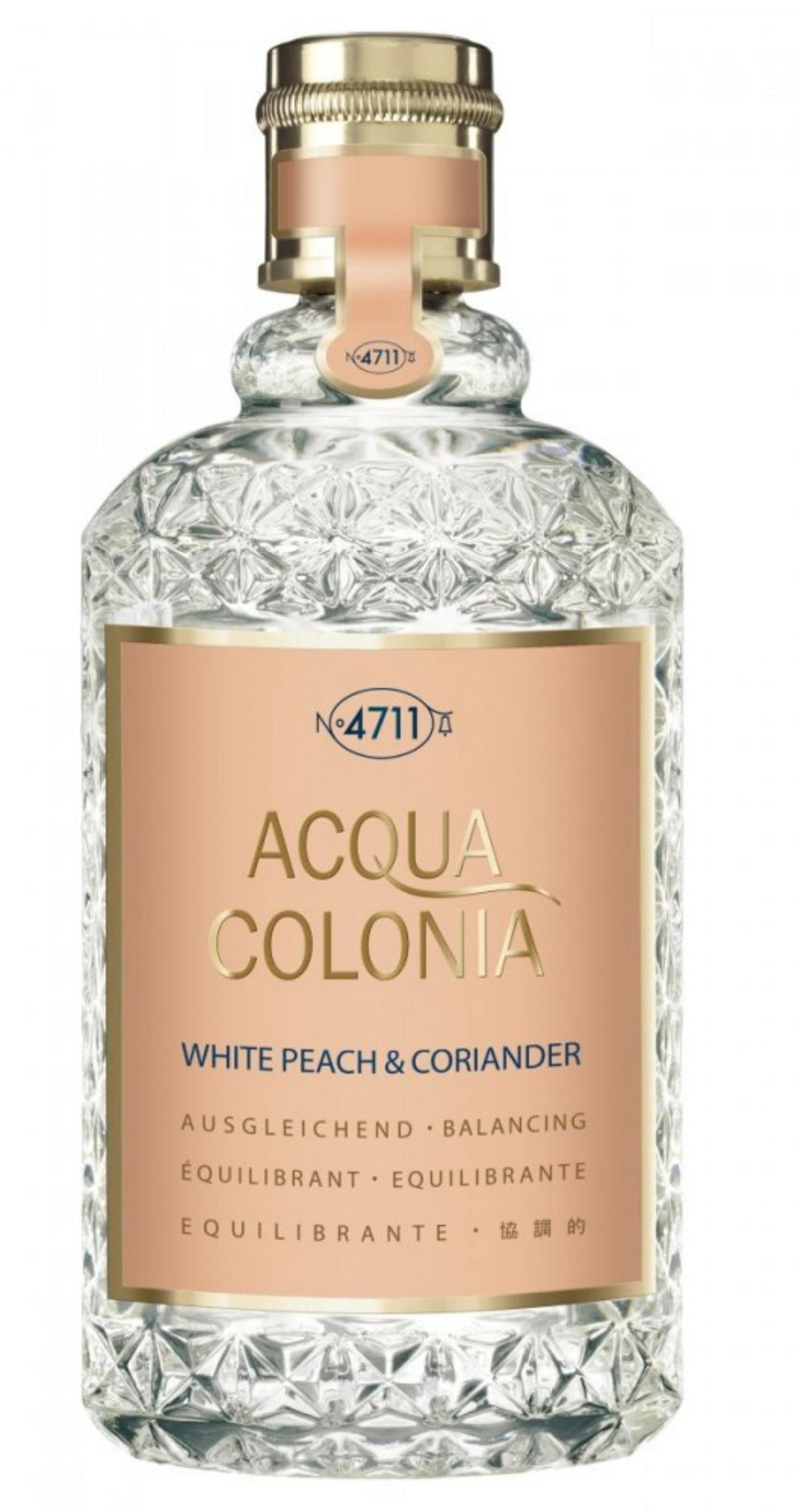 4711 4711, Acqua Colonia White Peach & Coriander, Eau de Cologne, Unisex, 50 ml Regular