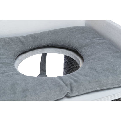 Trixie Kratzbaum Mit Regalfunktion 72X38X110 Cm Grau