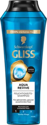SCHWARZKOPF Gliss Aqua Revive Feuchtigkeitsshampoo 400 ml Kosmetik