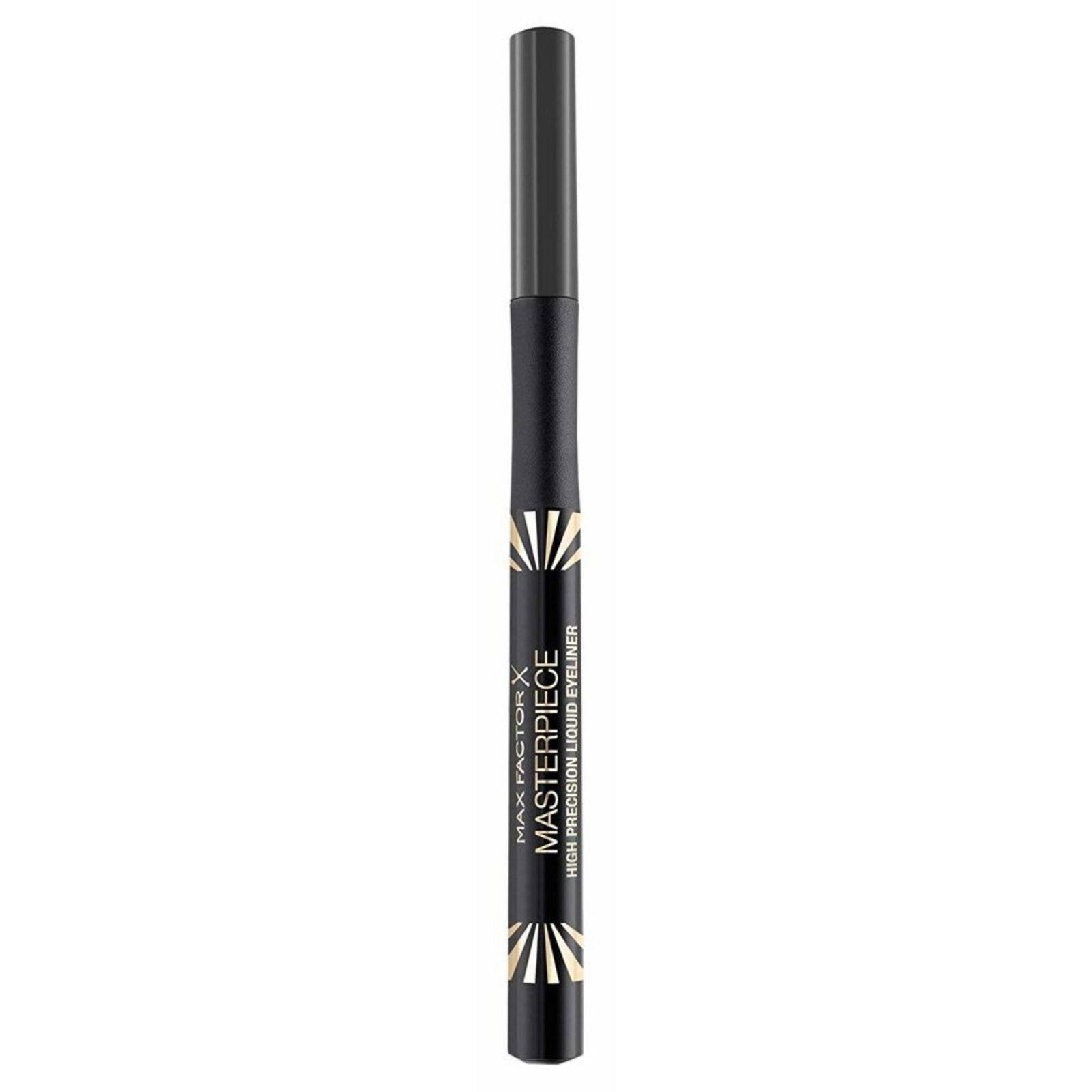 Max Factor Max Factor, Masterpiece High Precision, paddelförmige spitze, Intensiv, Flüssiger Eyeliner, 15, Holzkohle, 1.1 g R