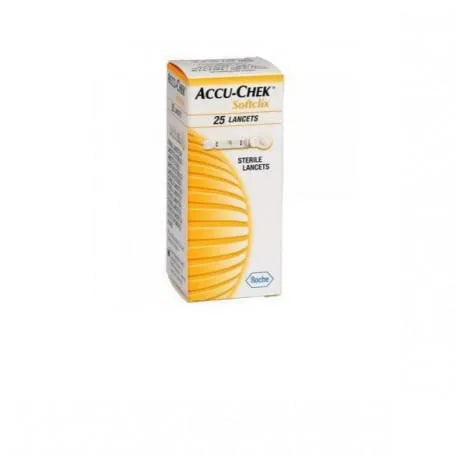 ROCHE ROCHE Softclix 25 Lancets für Accu-Chek Blutzuckermessgerät Kosmetik