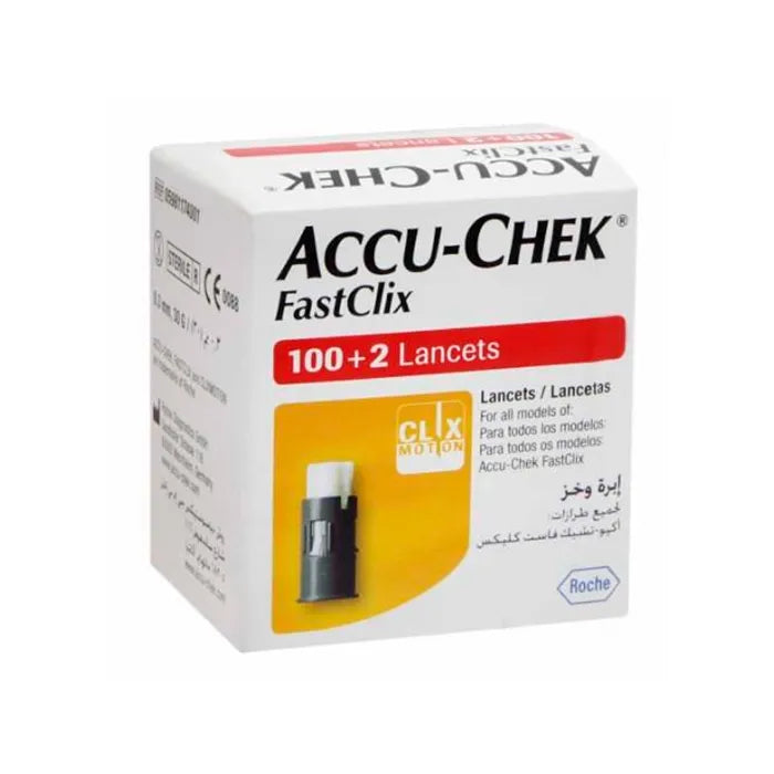 ACCU-CHEK ACCU-CHEK Fastclix Lanzetten 102 Stück für Blutzuckermessung Kosmetik