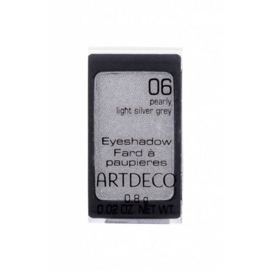 ArtDeco Lidschattenpuder ArtDeco, ArtDeco, Eyeshadow Powder, 06, Pearly Light Silver Grey, 1 Shade, Refill, 0.8 g Regular