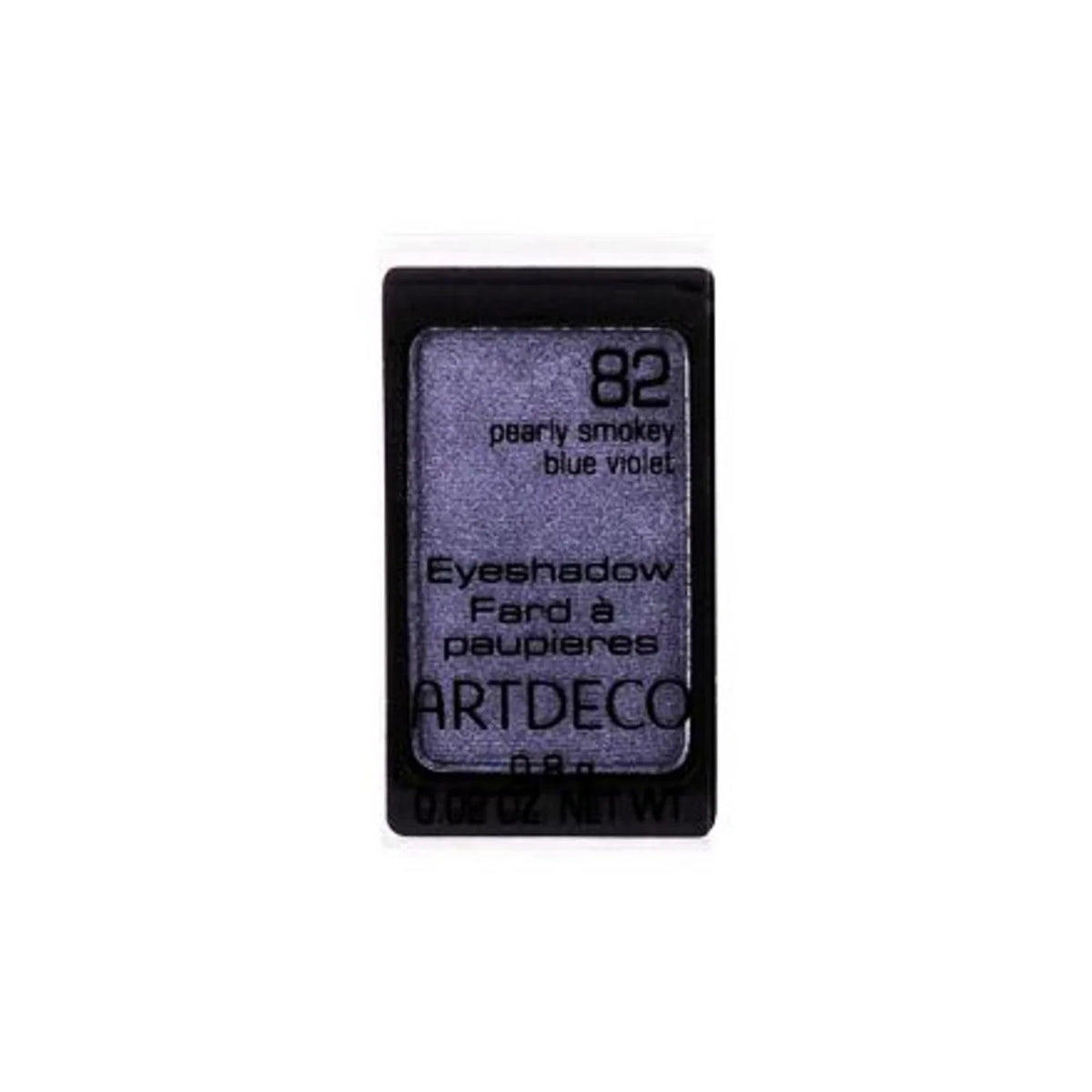 ArtDeco Lidschattenpuder ArtDeco, ArtDeco, Eyeshadow Powder, 82, Pearly Smokey Blue Violet, 1 Shade, Refill, 0.8 g Regular