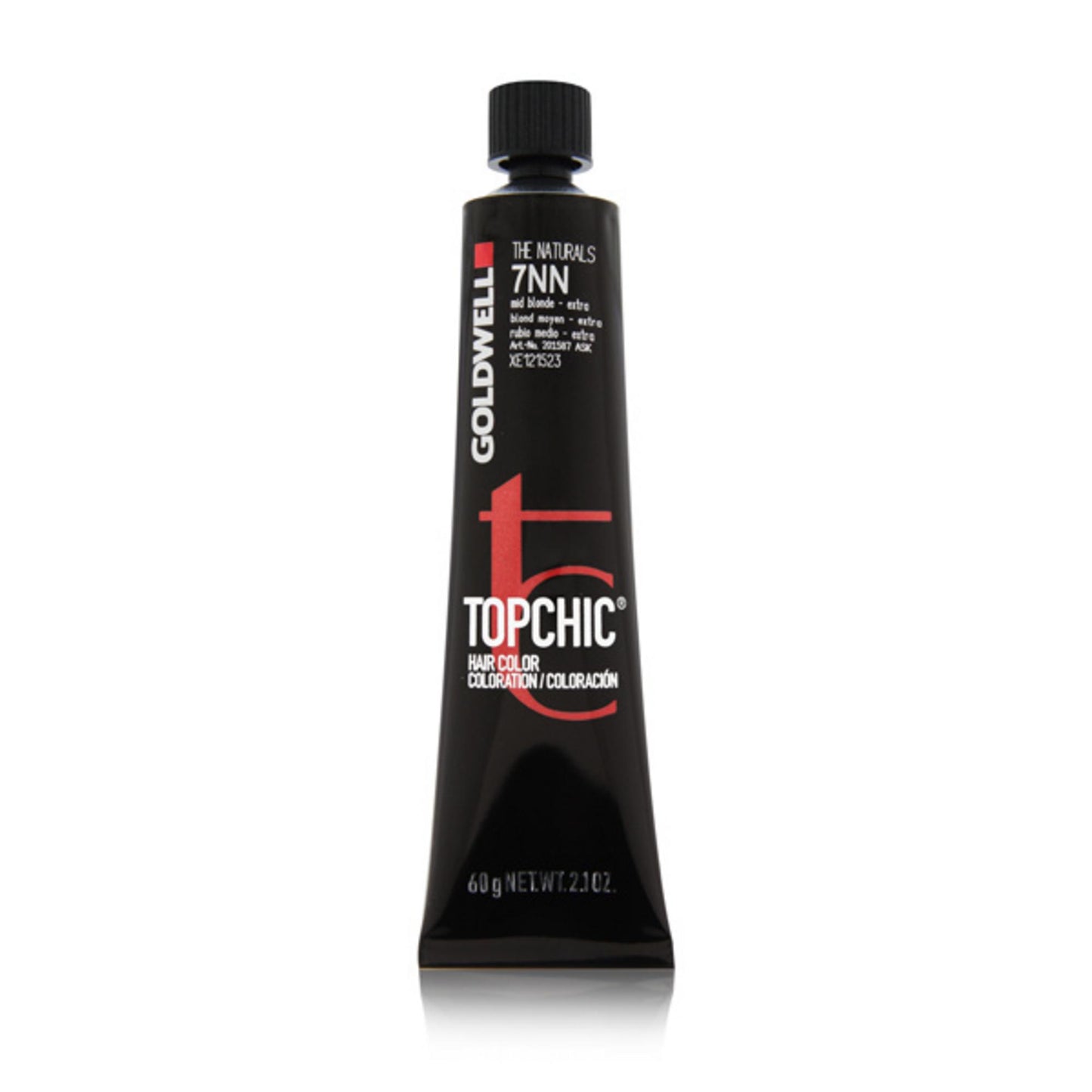 Goldwell TopChic 7NN Mid Blonde - Permanente Haarfarbe für intensive Farbergebnisse