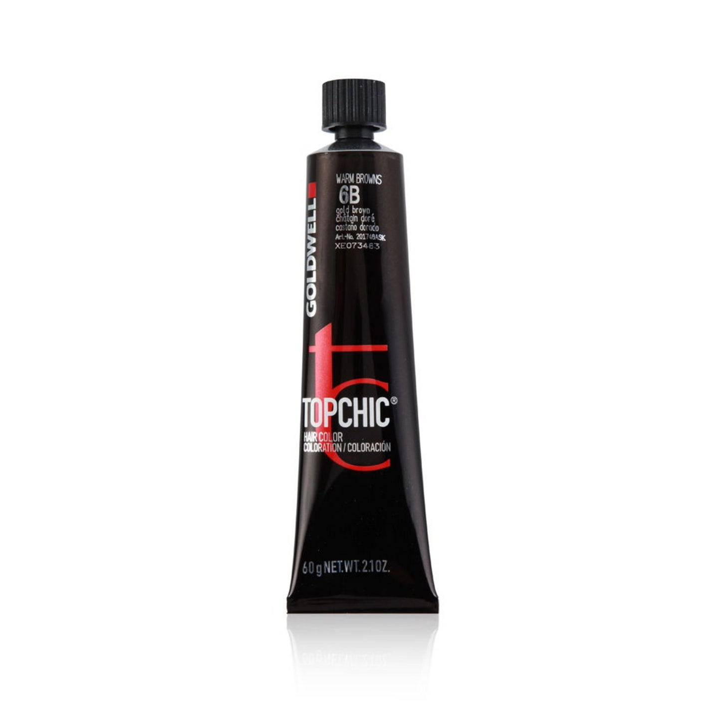 Goldwell Goldwell, TopChic, Permanente Haarfarbe, 6B Gold Brown, 60 ml Regular