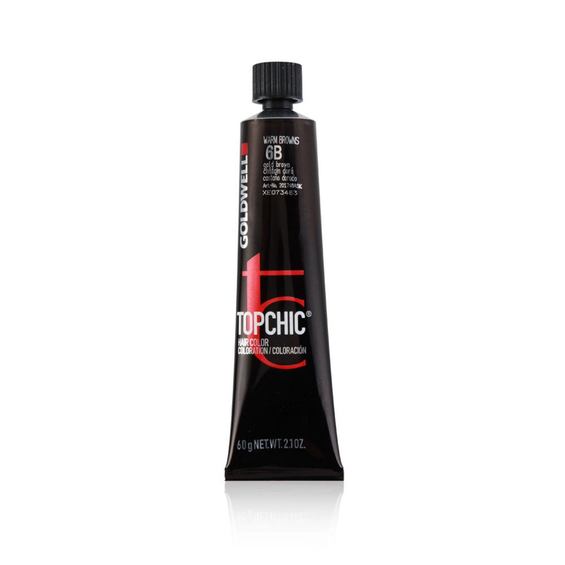 Goldwell Goldwell, TopChic, Permanente Haarfarbe, 6B Gold Brown, 60 ml Regular