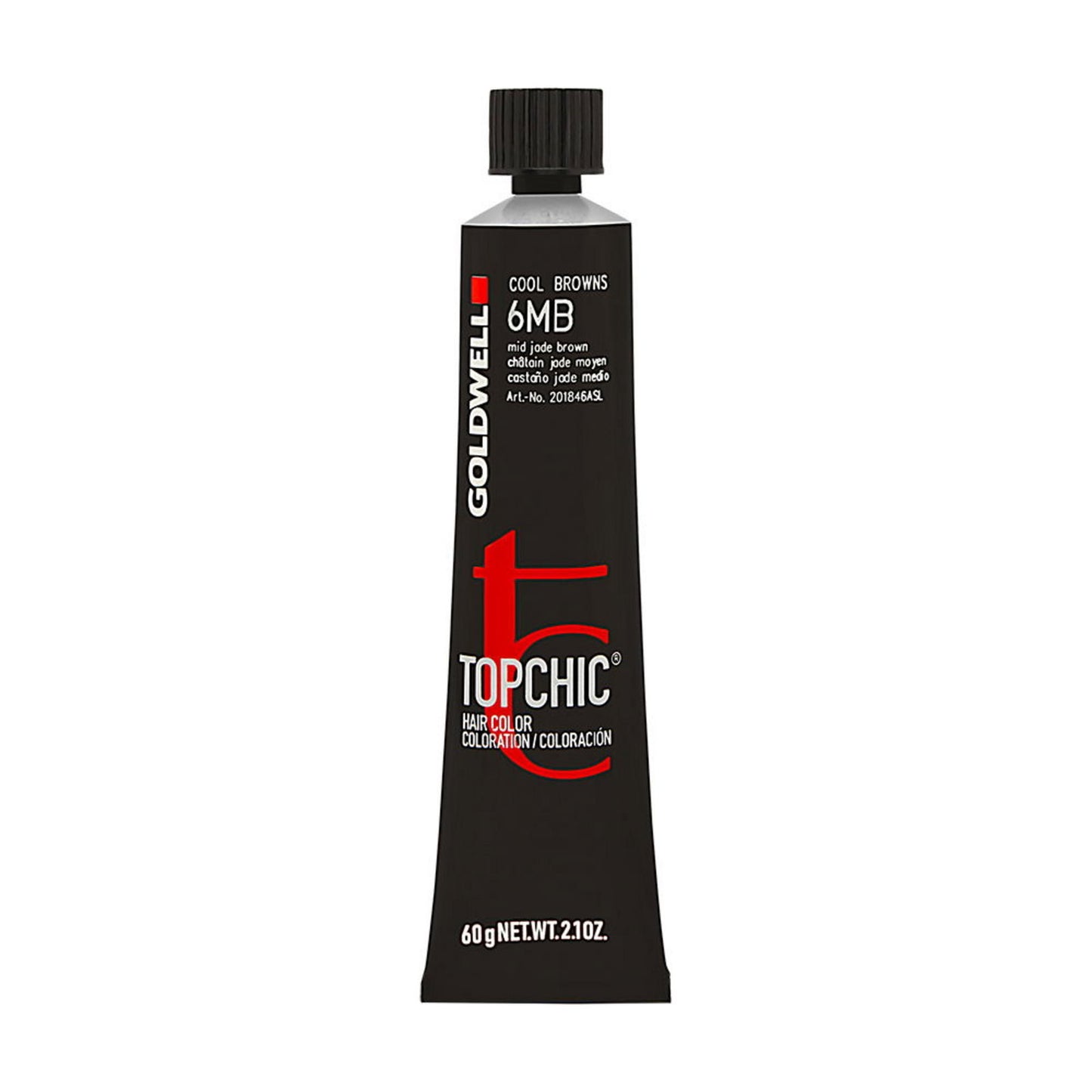 Goldwell Goldwell, TopChic, Permanente Haarfarbe, 6MB , 60 ml Regular
