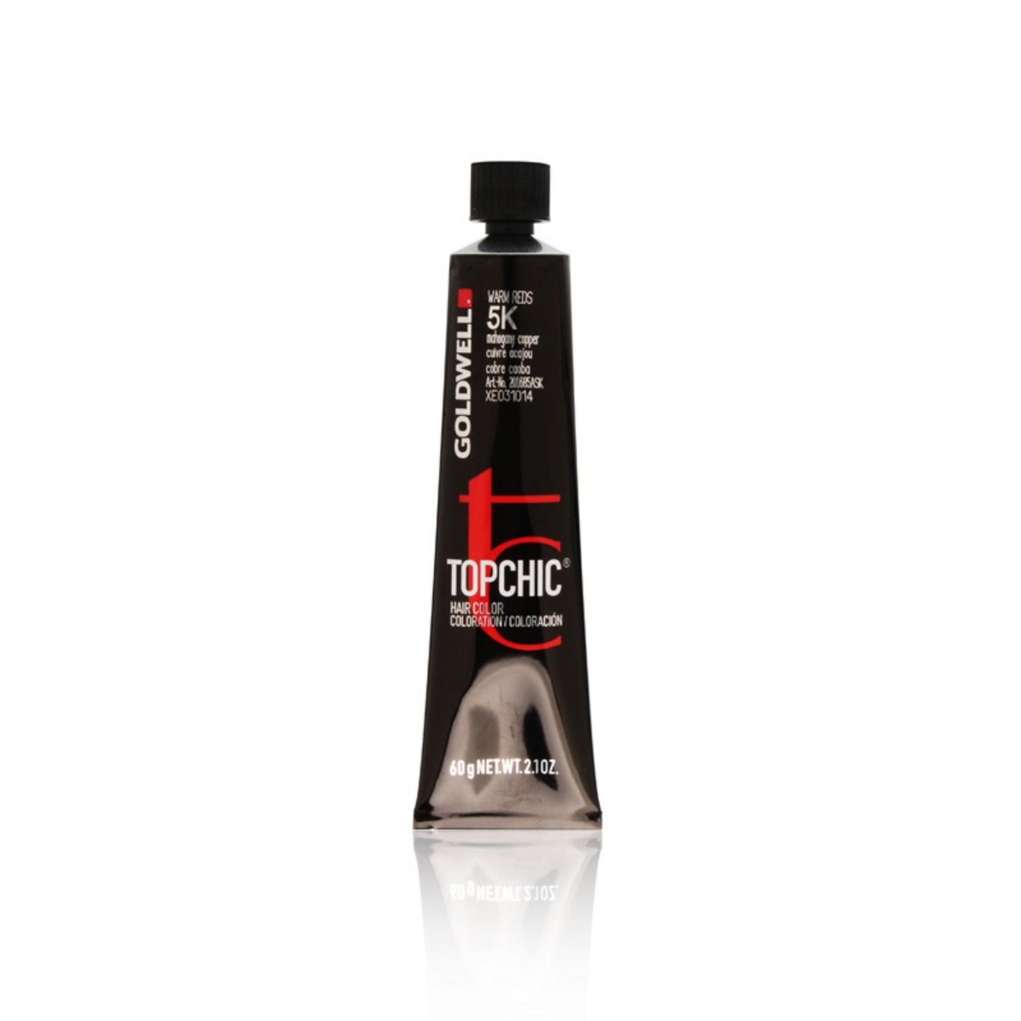 Goldwell TopChic Permanente Haarfarbe 5K Mahogany Copper – Intensiver Kupferton, 60 ml