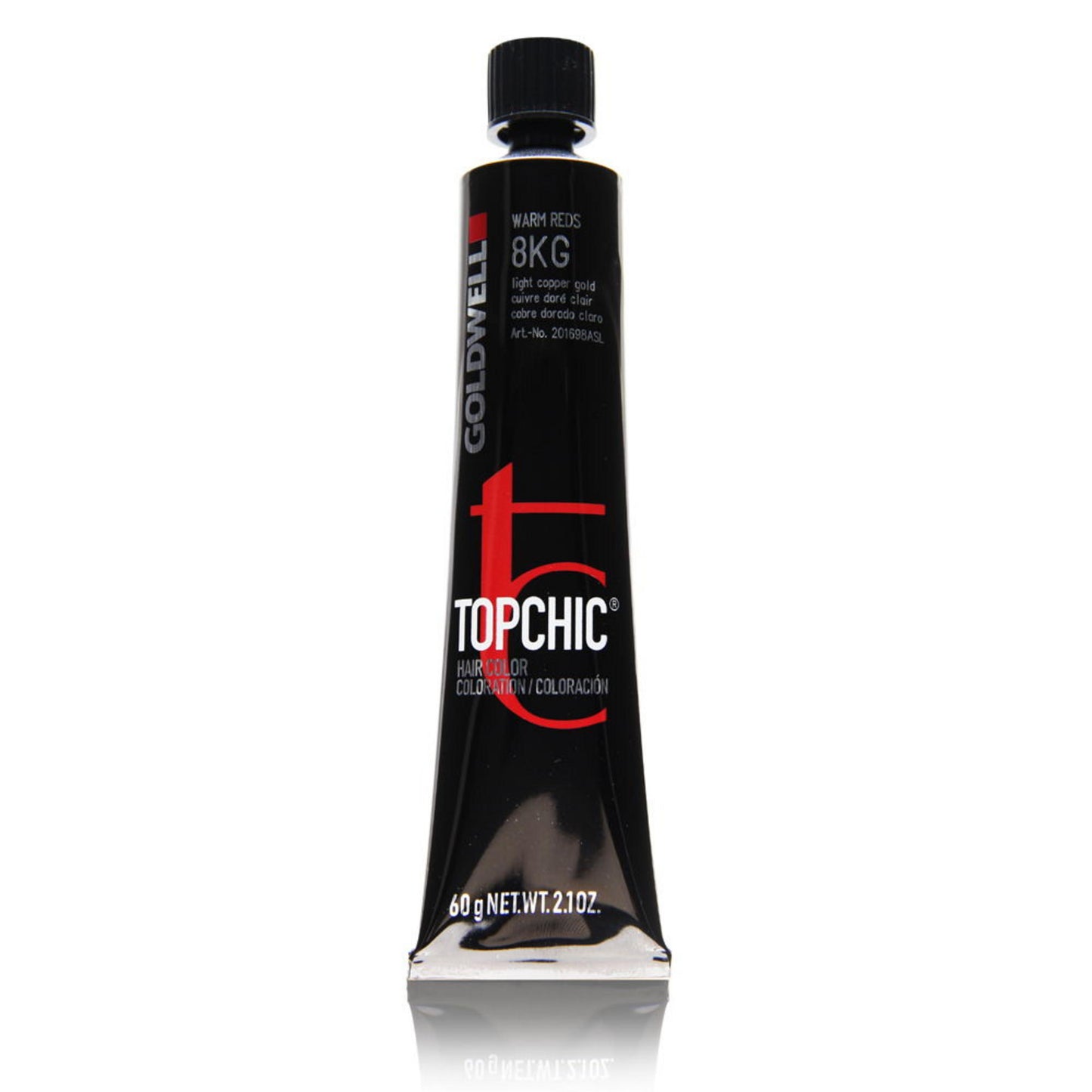 Goldwell TopChic 8KG Light Copper Gold – Permanente Haarfarbe für strahlenden Glanz