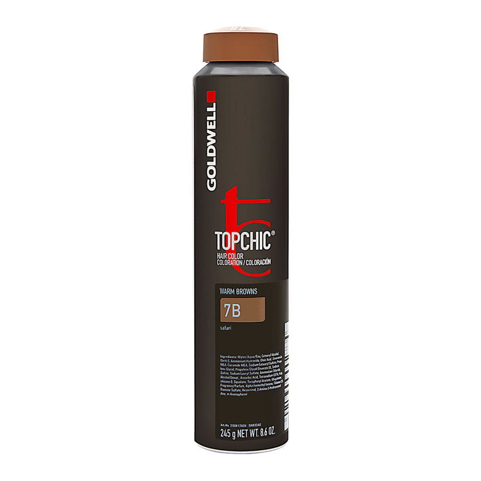 Goldwell Goldwell, TopChic, Permanente Haarfarbe, 7B Medium Blonde Beige, 250 ml Regular
