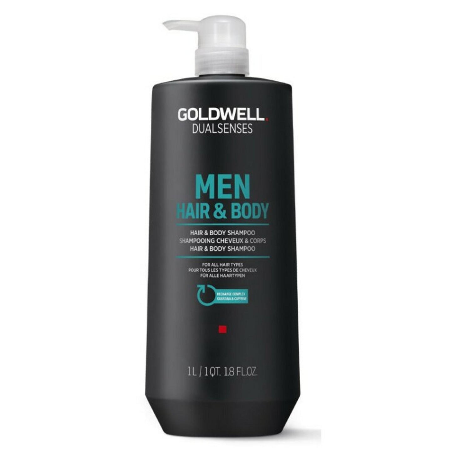 Goldwell Goldwell, Dualsenses Men, Aromatisch, Duschgel & Shampoo 2-in-1, 1000 ml Regular