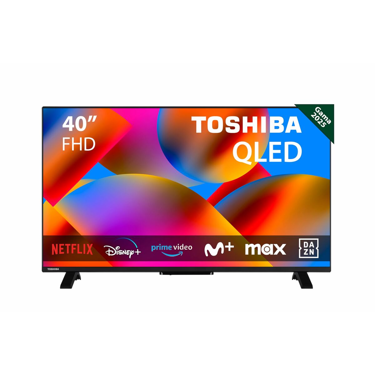 Toshiba Smart Tv Toshiba 40Qv2F63Dg Full Hd 40&quot; Led Hdr Hdr10+ D-Led Hdr10 Dvb-T2 400 Hz Pqi Qled