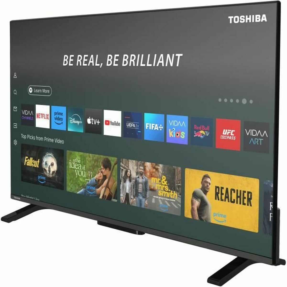 Toshiba Smart Tv Toshiba 40Qv2F63Dg Full Hd 40&quot; Led Hdr Hdr10+ D-Led Hdr10 Dvb-T2 400 Hz Pqi Qled