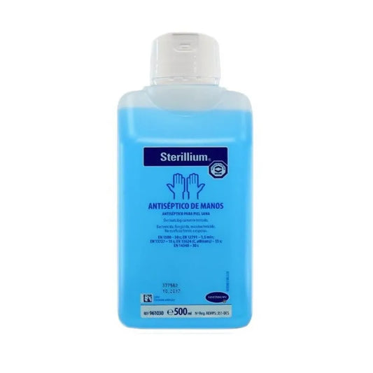 STERILLIUM STERILLIUM Antiseptische Handlösung 500 ml Desinfektionsmittel für Hände Sonnenpflege