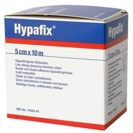 BSN MEDICAL BSN MEDICAL Hypafix Klebeverband 10 m x 5 cm transparent Hautfreundlich Kosmetik