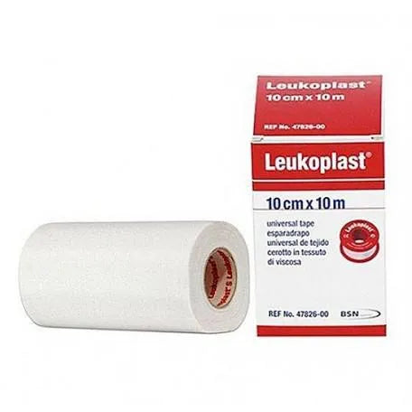 BSN MEDICAL Leukoplast Esparadrapo Weiß 10 cm x 10 m medizinisches Pflaster Kosmetik