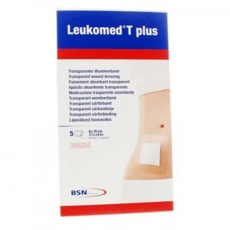 BSN MEDICAL Leukoplast Leukomed Wundverband 8 x 15 cm weiß selbstklebend Kosmetik