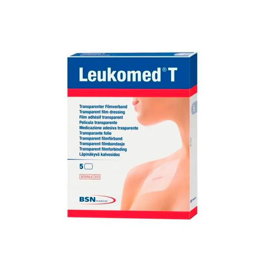 BSN MEDICAL Leukomed T Film Wundverband 15 x 20 cm 5 Stück Kosmetik