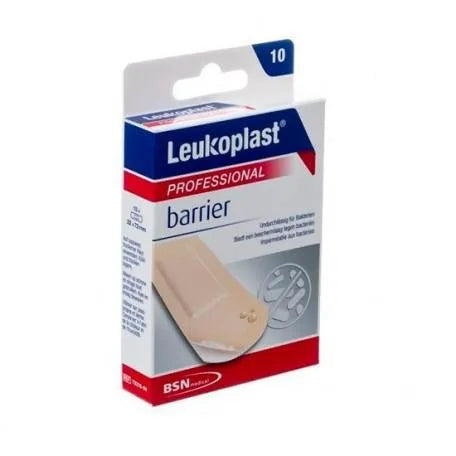 BSN MEDICAL Leukoplast Barrier wasserfester Pflasterverband 75x22 mm 10 Stück Kosmetik