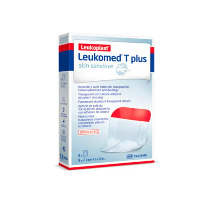BSN MEDICAL Leukomed T Plus Skin Sensitive 5x7.2cm 5U