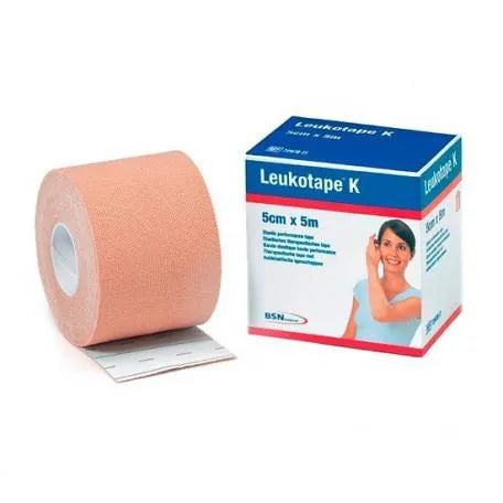 BSN MEDICAL BSN MEDICAL Leukotape K elastische rosa Pflasterband 5 cm x 5 m Kosmetik