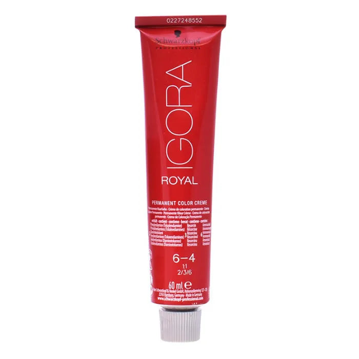 SCHWARZKOPF SCHWARZKOPF Igora Royal Haarfarbe 6-4 Dunkelgoldbraun 60 ml Kosmetik