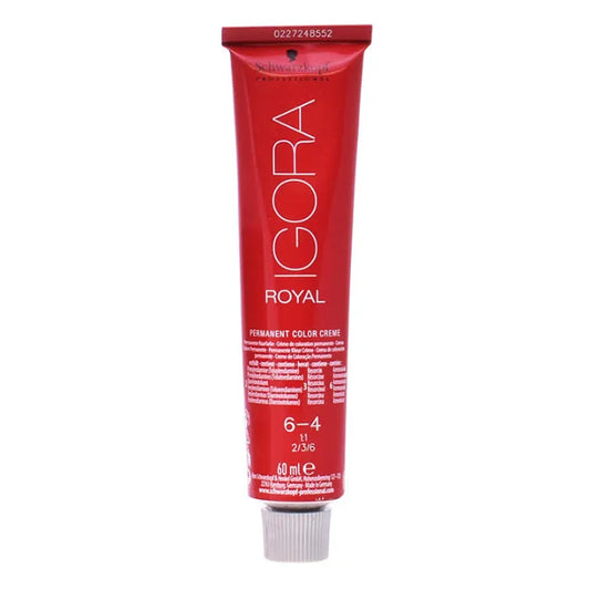 SCHWARZKOPF Igora Royal Haarfarbe 6-4 Dunkelblond Kupfer 60 ml