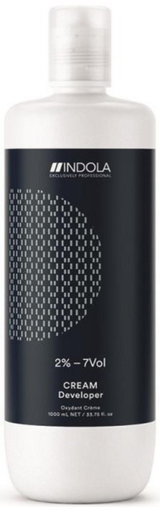 Indola Indola, Cream Developer, Haaroxidationscreme, 2%, 7, 1000 ml Regular