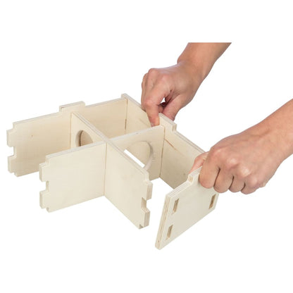 Trixie Nagerhaus Mit 3 Kammern Holz