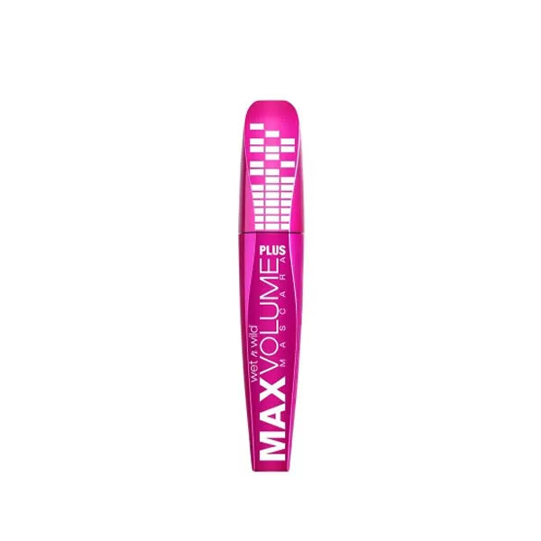 WET N WILD WET N WILD Max Volume Plus Mascara E1501 Schwarz Mascara für voluminöse Wimpern