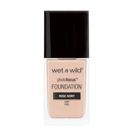 WET N WILD Photofocus Foundation Nude Ivory flüssige Make-up Foundation helles Beige