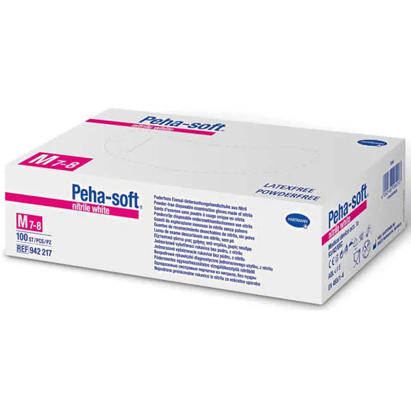 Hartmann Peha-Soft Nitrile White Powderfree Mittelgroß