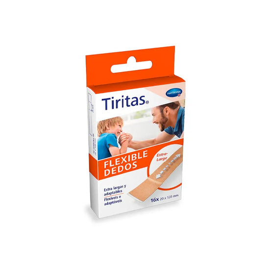 HARTMANN Extra lange Fingerpflaster 16 Stück Hautschutz Pflasterverband Kosmetik