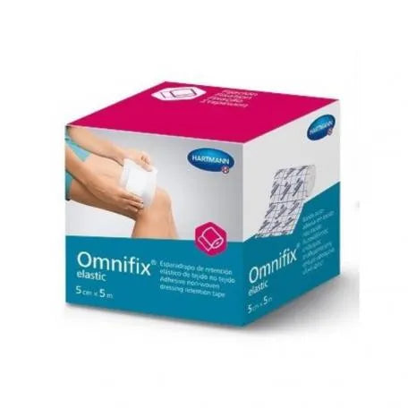 HARTMANN Omnifix Elastisches Fixierpflaster 5 m x 5 cm Kosmetik