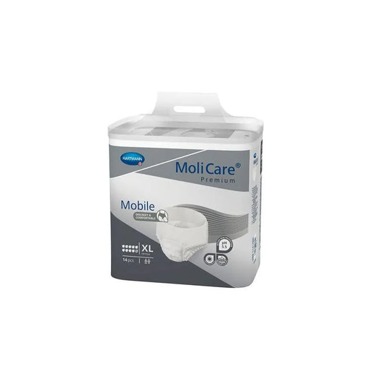 HARTMANN Molicare Premium Mobile 10 Gotas Inkontinenzvorlagen XL 14 Stück Kosmetik