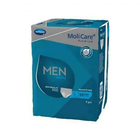 HARTMANN Premium Men Pants 7 Gotas Inkontinenzslip Größe L 7 Stück Molicare Kosmetik