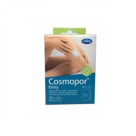 HARTMANN Cosmopor Entry Adhesive Dressing 7.2 X 5 Cm Hartmann Kosmetik
