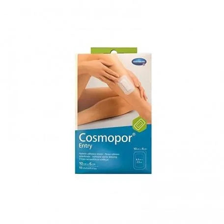 HARTMANN Cosmopor Entry Klebeetikett 10X6Cm 10 Stück Kosmetik