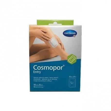 HARTMANN Cosmopor Entry Adhesive Dressing 10 X 8 Cm 10 Units Hartmann Kosmetik