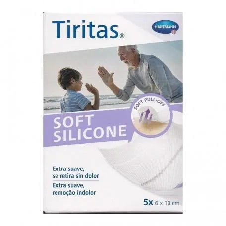 HARTMANN Soft Silicone Pflaster 2 Größen 8 Stück Wundverband Kosmetik