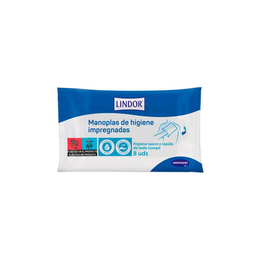 HARTMANN Lindor Imprägnierte Hygiene-Fäustlinge 8 Stück Kosmetik