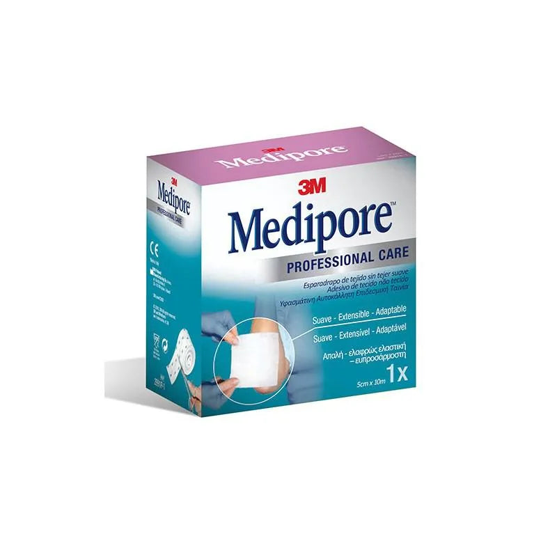MEDIPORE MEDIPORE Esparadrapo Hipoalérgico 10 m x 5 cm Hautfreundliches Pflaster Kosmetik