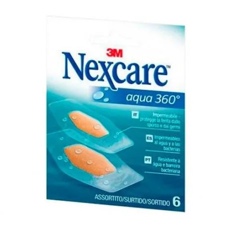 NEXCARE Aqua 360 Surtidas 6 Apositos Kosmetik