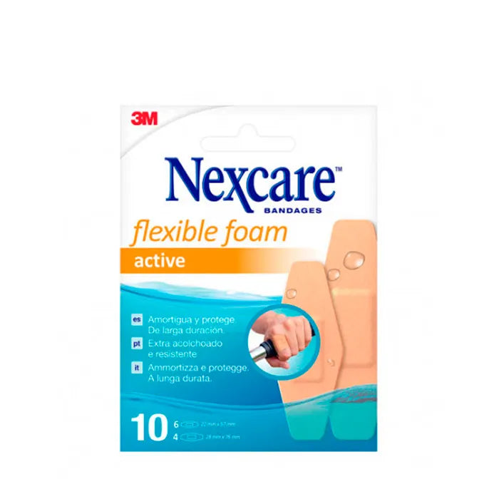 NEXCARE NEXCARE Active Pflaster Assortierte Streifen 10 Stück Kosmetik