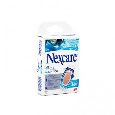 NEXCARE NEXCARE Aqua 360 14 wasserdichte Pflaster Impermeables für Wundschutz Kosmetik