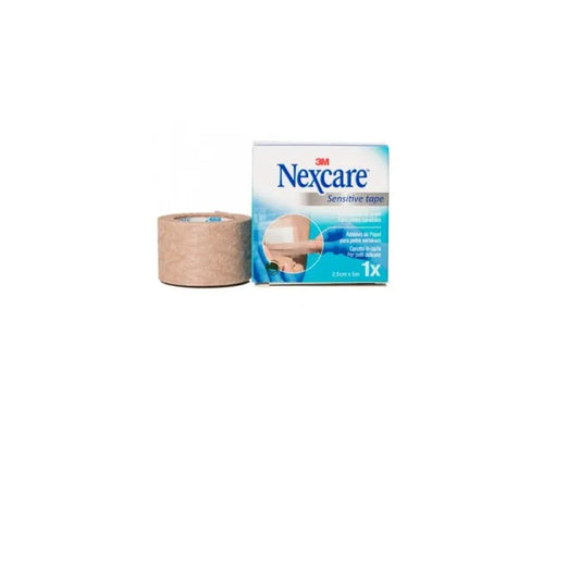 3M 3M Nexcare Paper Skin Tape 5 m x 2,5 cm Hautfreundliches Klebeband Kosmetik