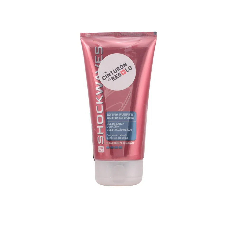 WELLA WELLA Shockwaves Hair Gel Ultra Strong 150 ml Haarstyling Gel starke Fixierung Haarpflege