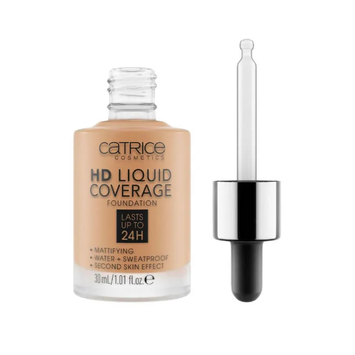 CATRICE CATRICE HD Liquid Coverage Foundation 046 Camel Beige 30 ml 24 Stunden Halt