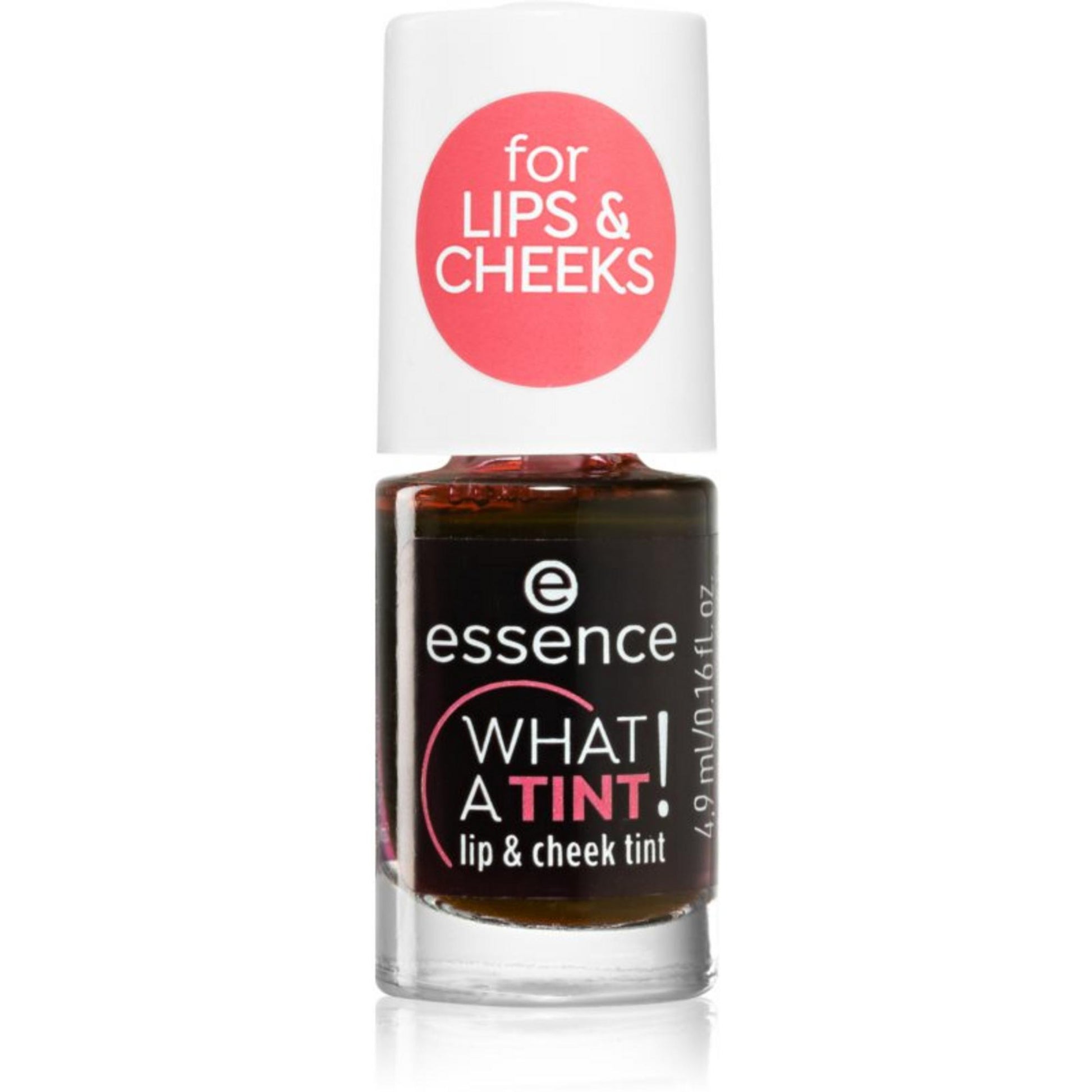 Essence Essence, What a Tint!, Lippen- und Wangenbalsam 2-in-1, 01, Kuss von einer Rose, 4.9 ml Regular